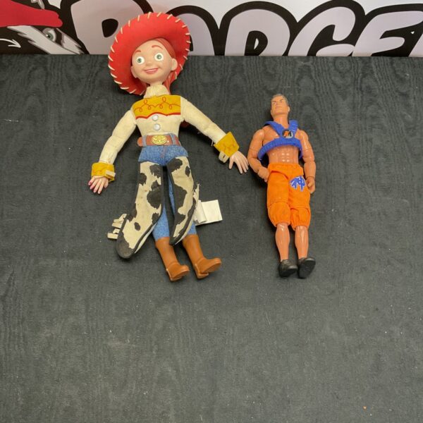 Vintage Toy Story Jessie doll by Thinkway Toys, collectible action figure.
