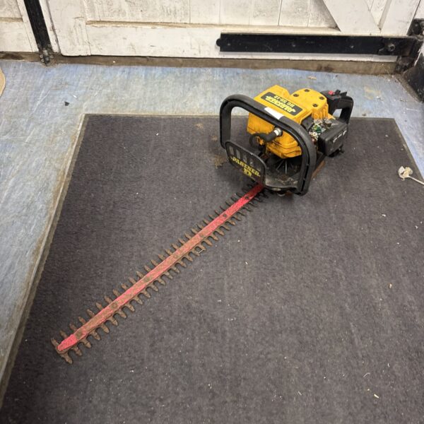 Vintage Partner HG55-12 petrol hedge cutter for garden landscaping.