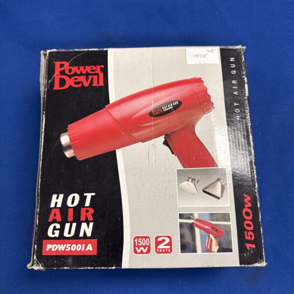 Vintage Power Devil hot air gun for DIY and industrial use.