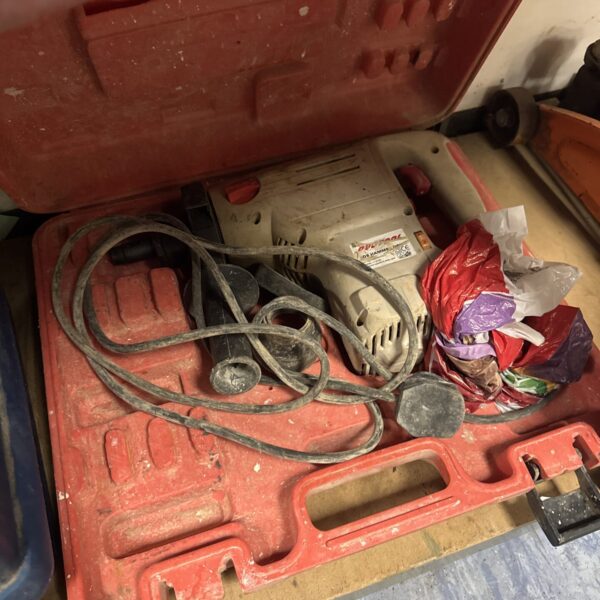 Duotool SDS drill in original carry case, power tool.