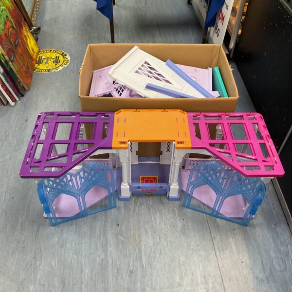 Large Disney Frozen castle playset in a box.
