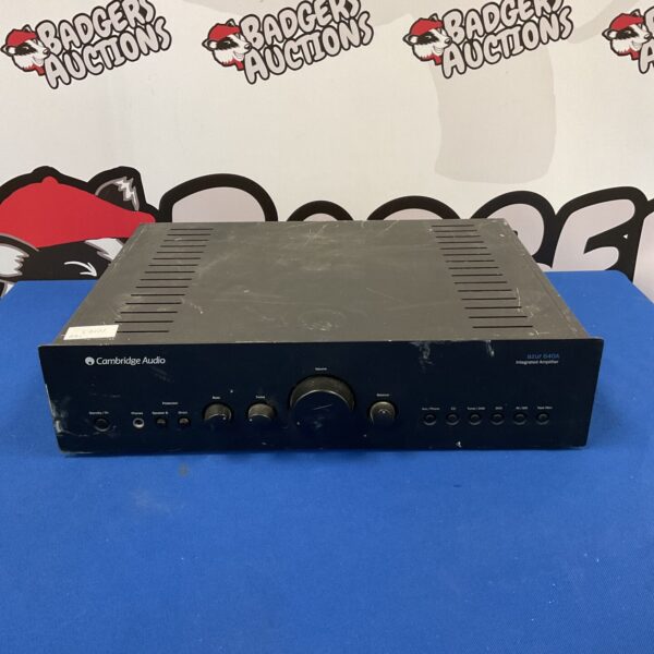 Cambridge Audio Azur 640A amplifier, a classic hi-fi component.