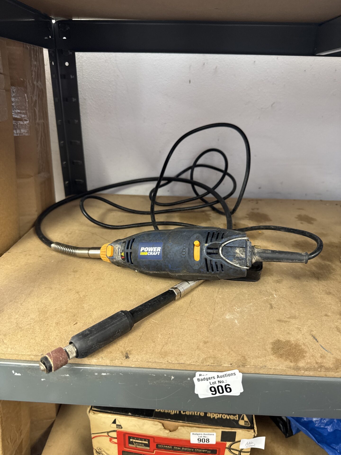 906 Powercraft mini rotary tool body only – powers on