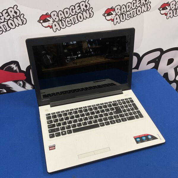 Silver Lenovo Ideapad 310 laptop for parts or repair.