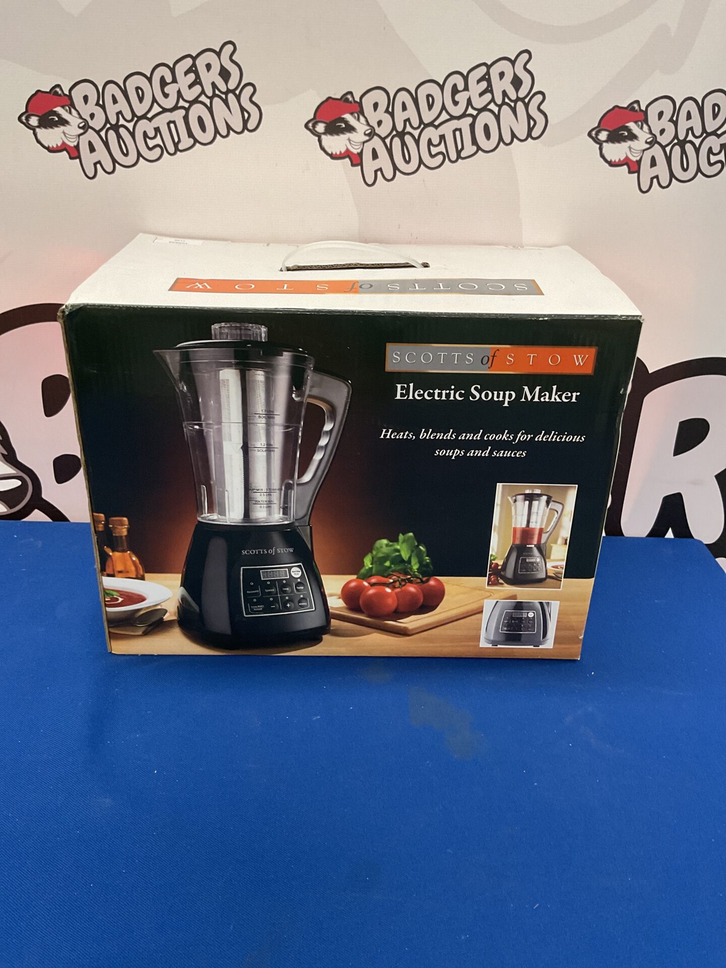 421 New in box scotts of stow electric soup maker