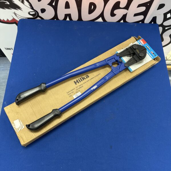 New Hilka 24 inch bolt cutters in original packaging.