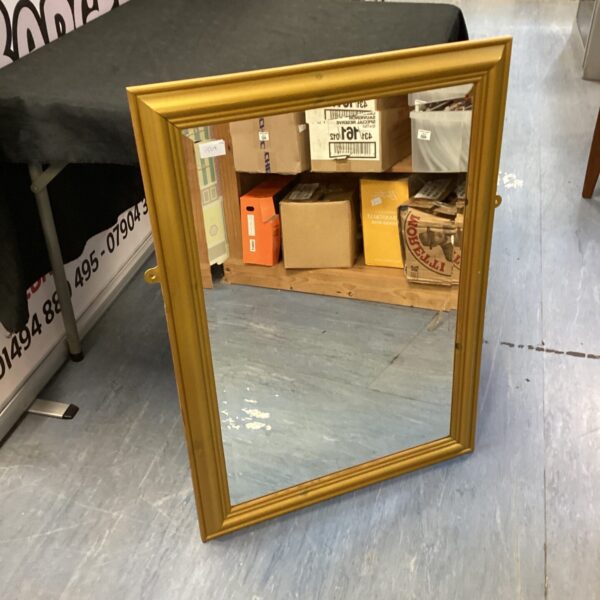 Pine framed wall mirror 89 cm x 63cm