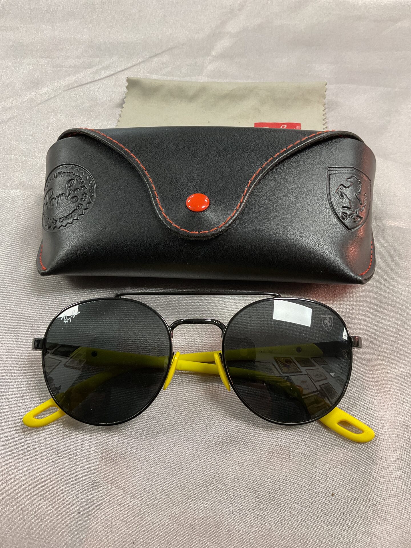 731 Pair of Ray ban Ferrari sunglasses