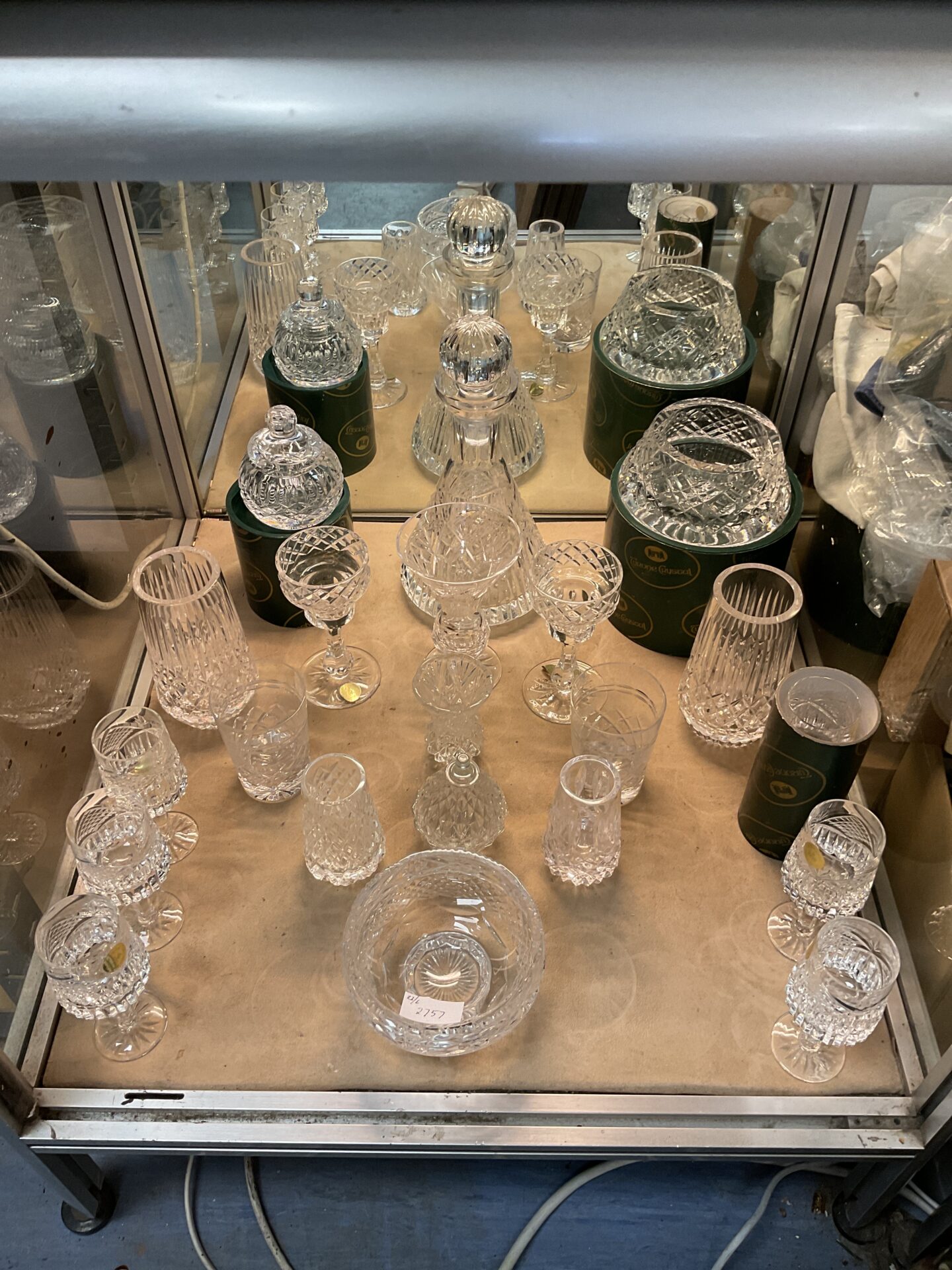 770 quantity of irish tyrone Lead crystal