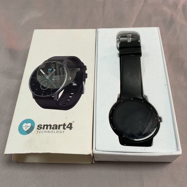 Unboxed Smart4 Technology smart watch with screen on.