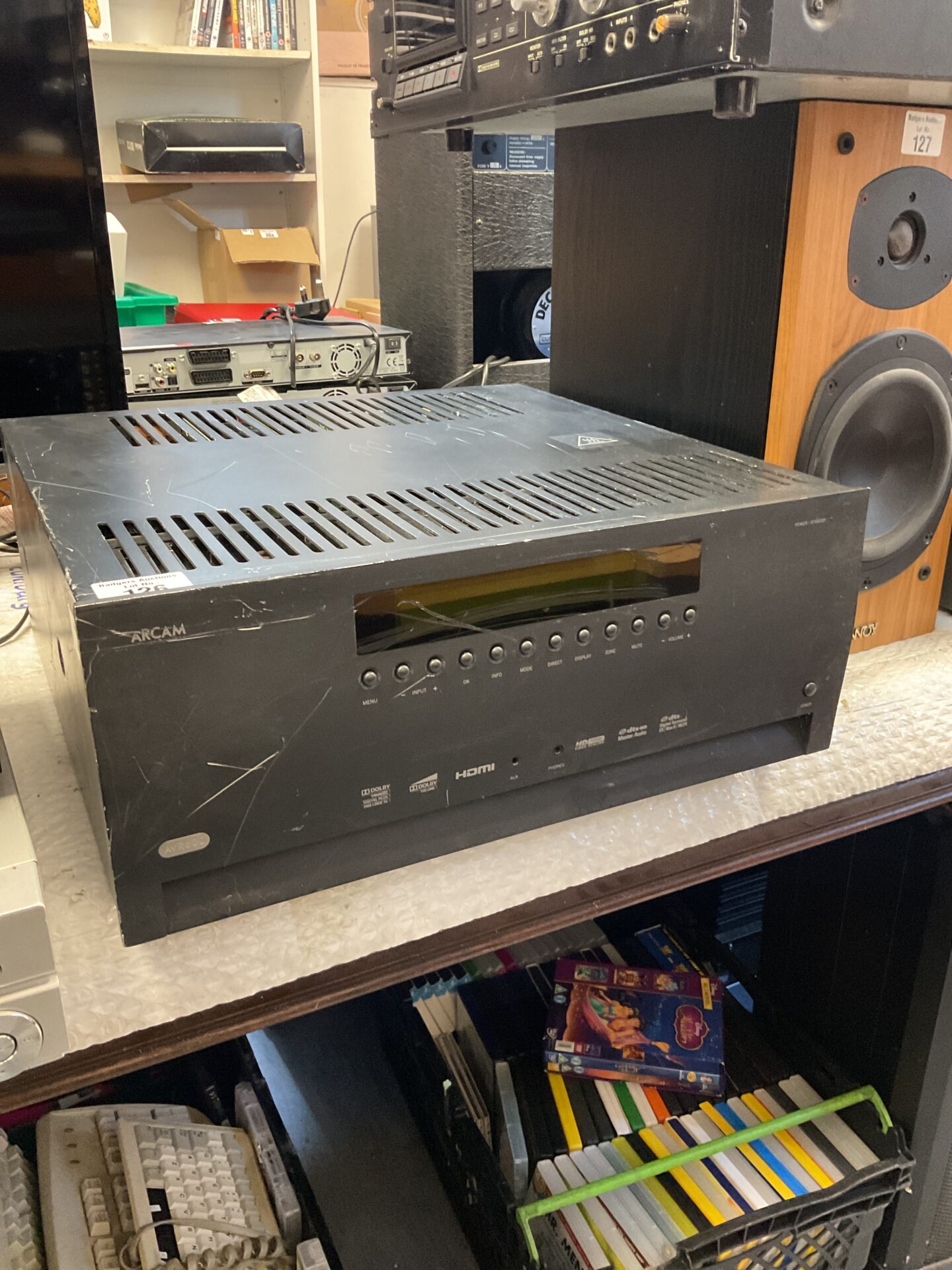 126 Arcam avr600 amplifier av received