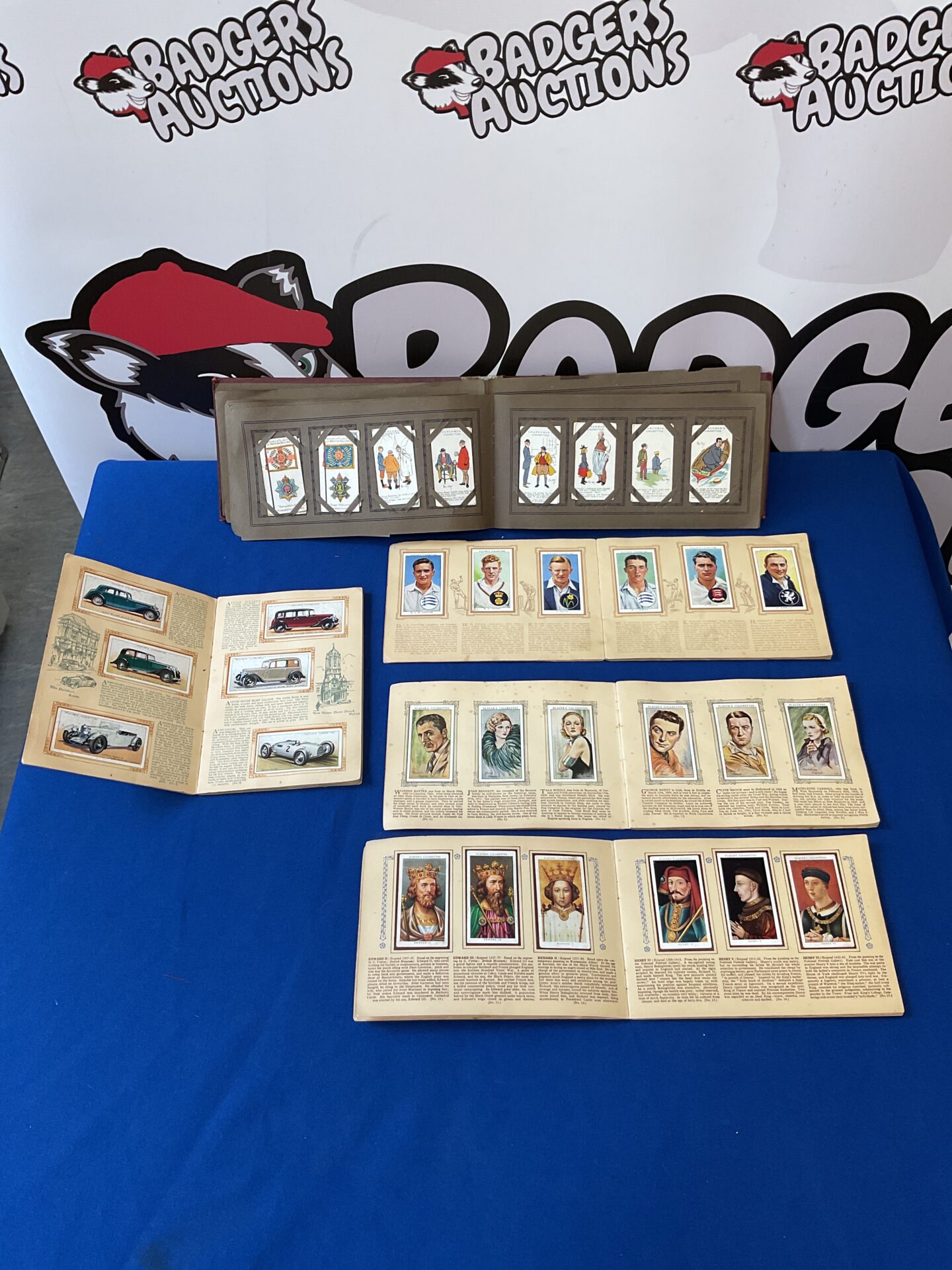 057 Collection of john player cigarette cards in albums