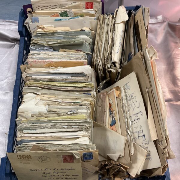 Large collection of vintage Royal Engineers wartime letters and ephemera.