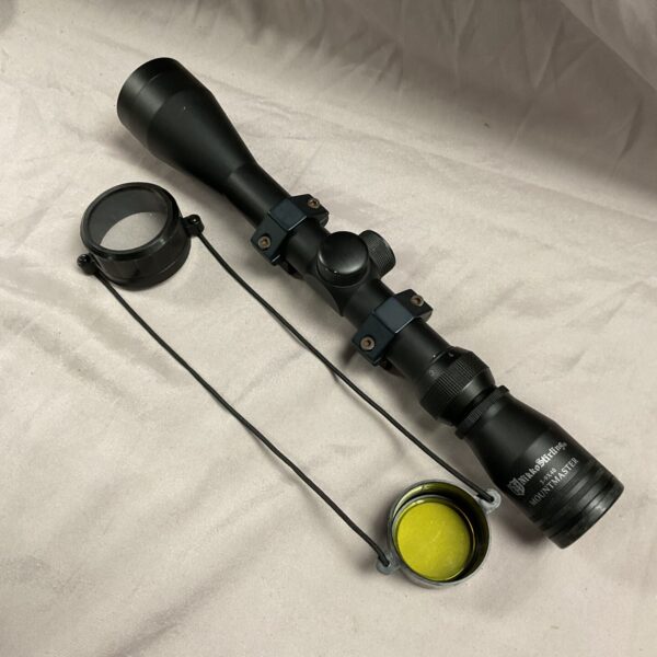 Vintage Nikko Stirling Mountmaster 3-9x40 rifle scope for sale.