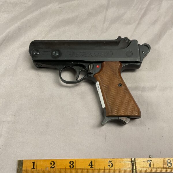 Vintage FB Model 2 pneumatic pistol, German airgun, .22 caliber.