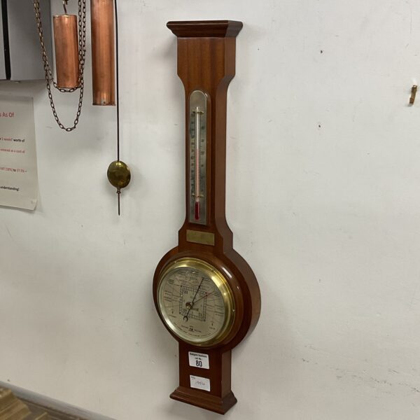 Antique Short and Mason Stormoguide barometer, a Victorian weather instrument.