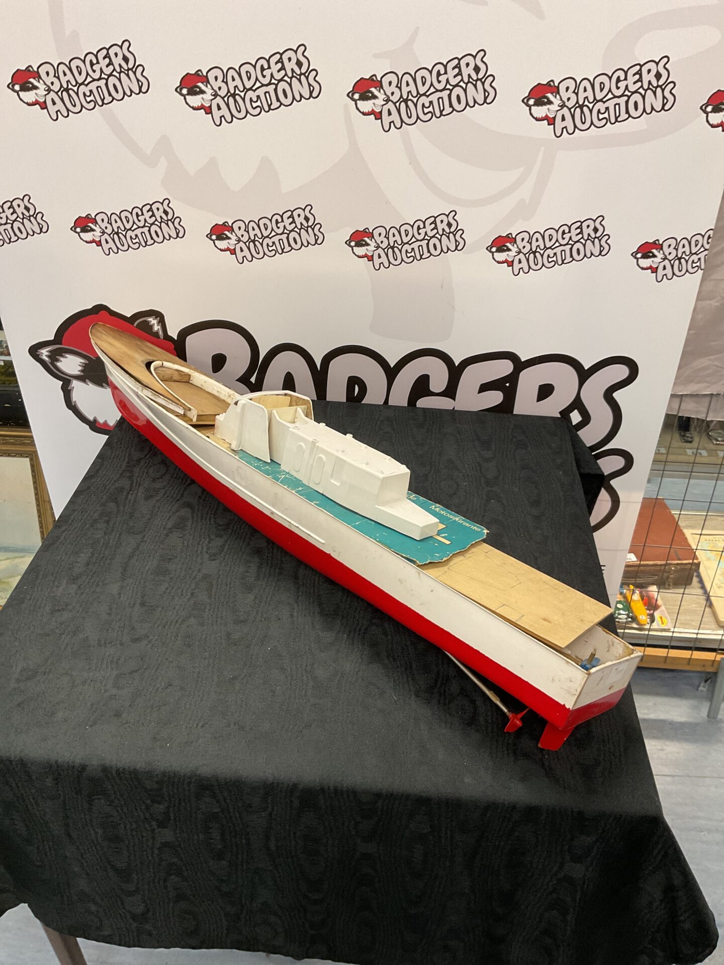 810 Part Made Wiesel 36” Motor torpedo E boat