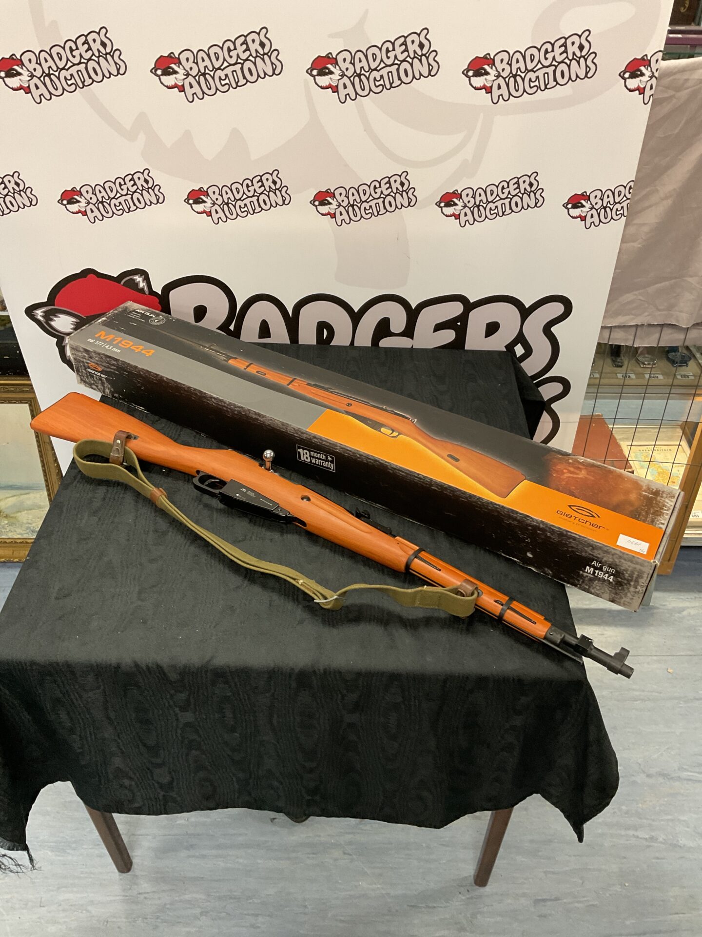 622 Gletcher m1944 .177 cal co2 air rifle