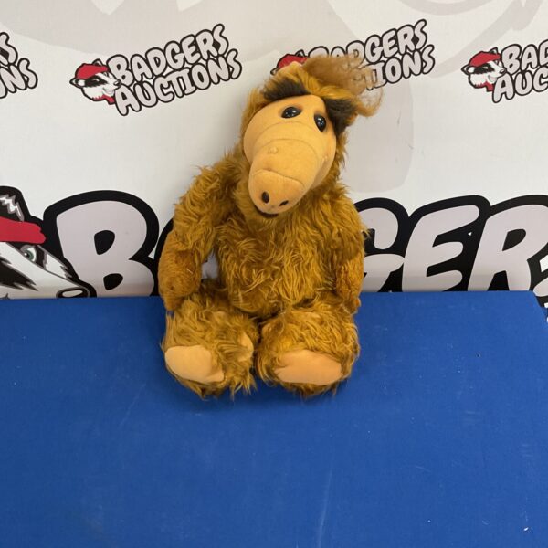 Vintage 1986 ALF plush toy, a collectible from the 80s.
