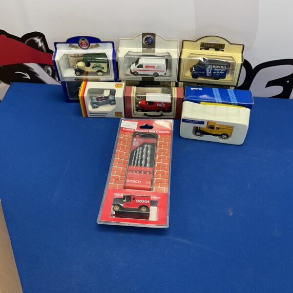 Boxed diecast model vehicle lot including Corgi, Lledo and Gama.