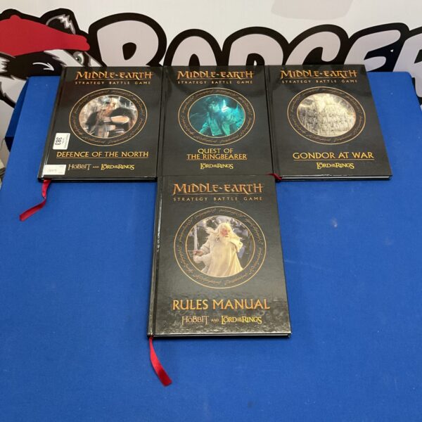 Middle Earth Strategy Battle Game books for tabletop wargaming.