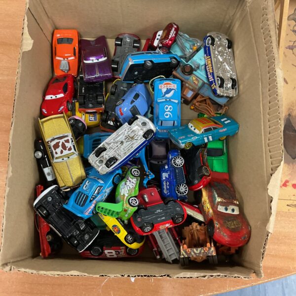 A large lot of Disney Pixar *Cars* diecast vehicles.