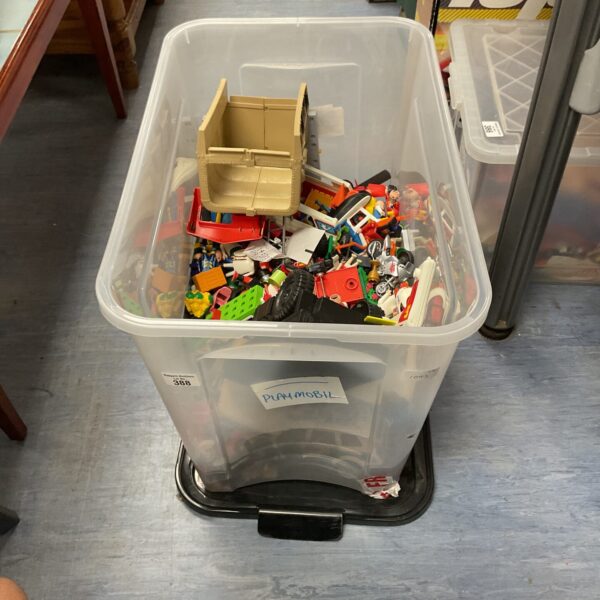 Large mixed lot of Playmobile figures and parts for collectors.
