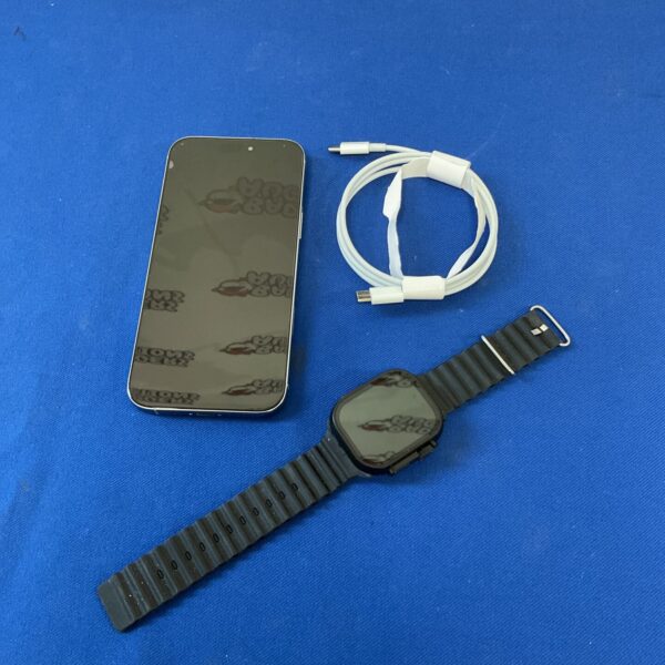 Apple smart watch and phone bundle in as new condition.