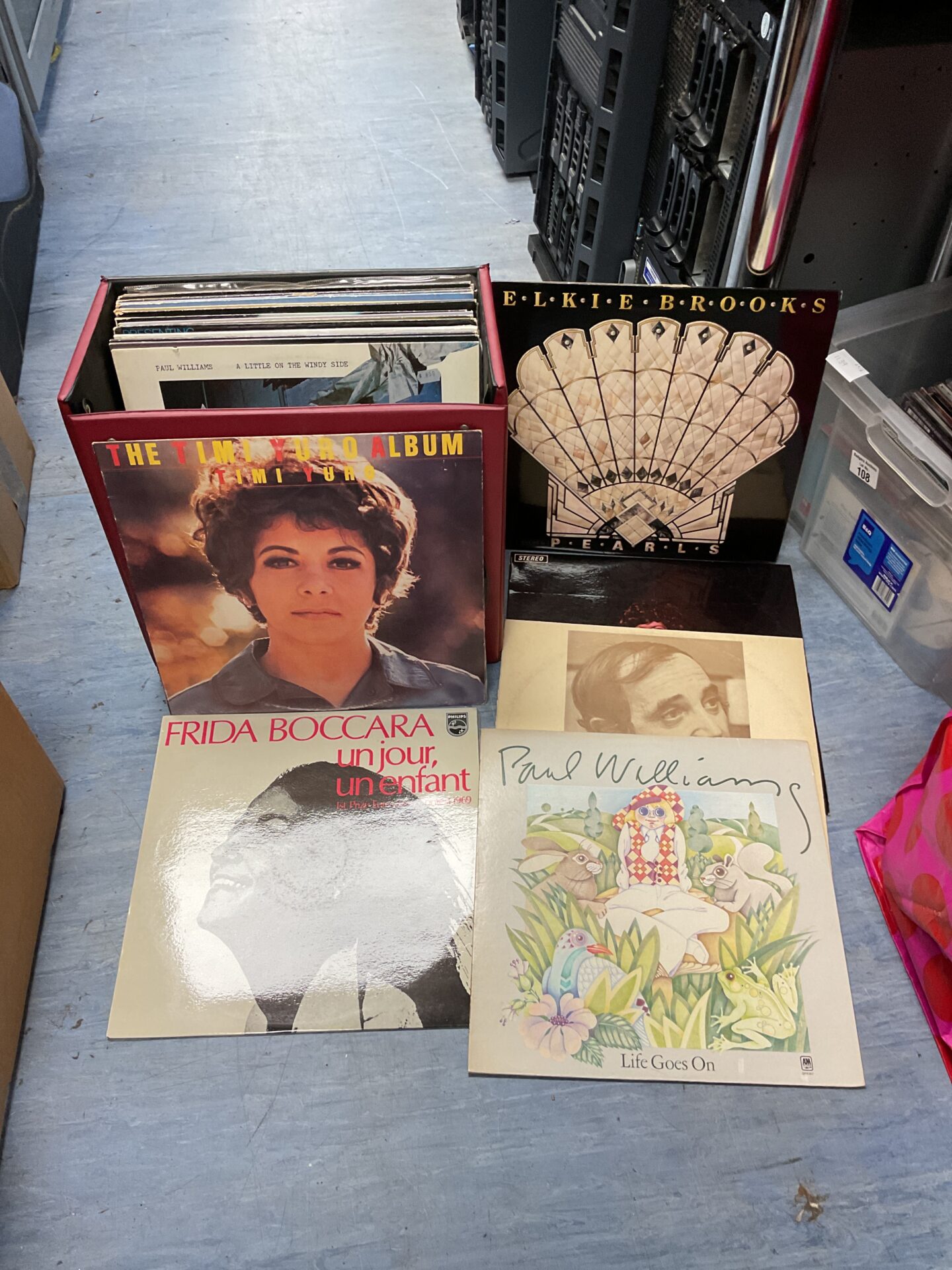 134 Collection of 12” vinyl records