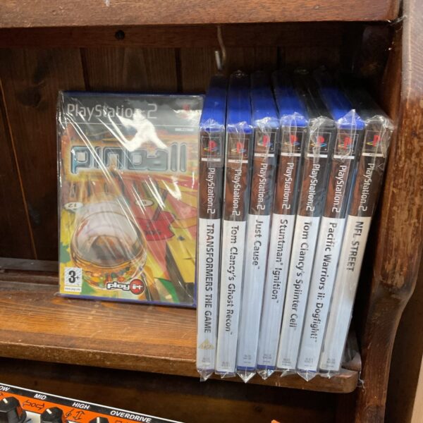Selection of Sony PlayStation 2 games for collectors and retro gaming.
