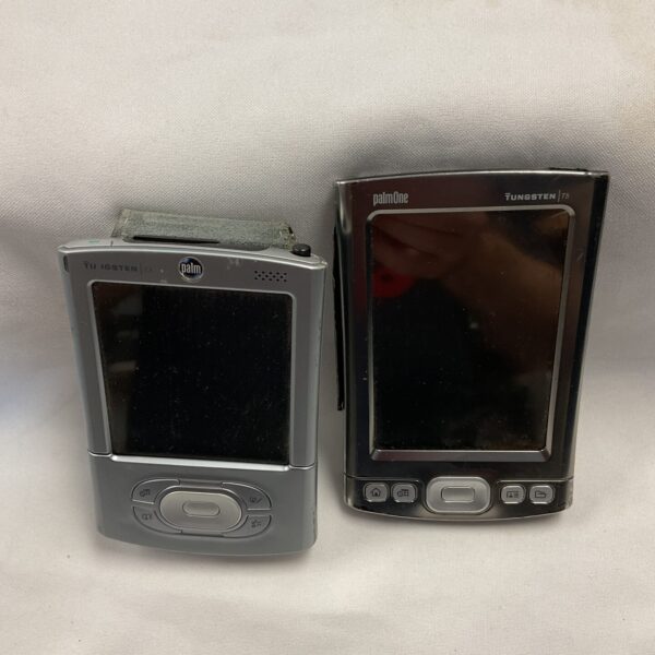 Two Palm Tungsten T3 & T5 organizers, vintage handheld computers.