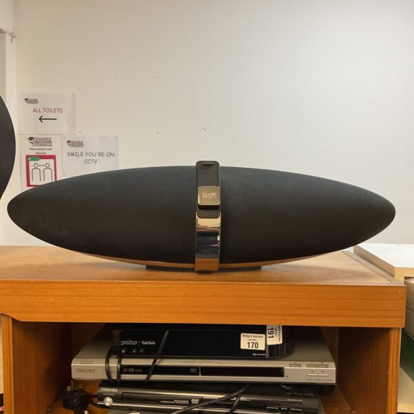 Bowers & Wilkins Zeppelin speaker in used condition, vintage audio.