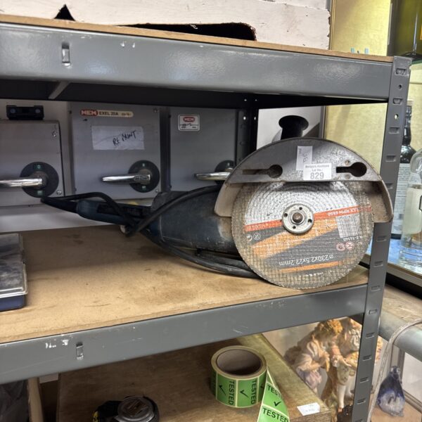Bosch GWS 20-230 angle grinder for metalworking and DIY projects.