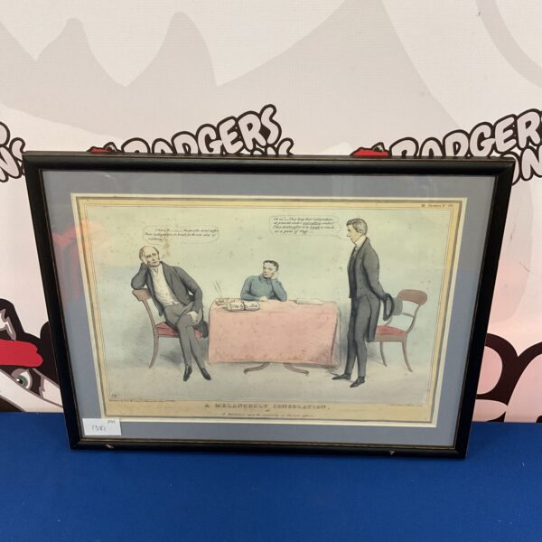 1832 Thomas McLean hand coloured political cartoon, a satirical print.