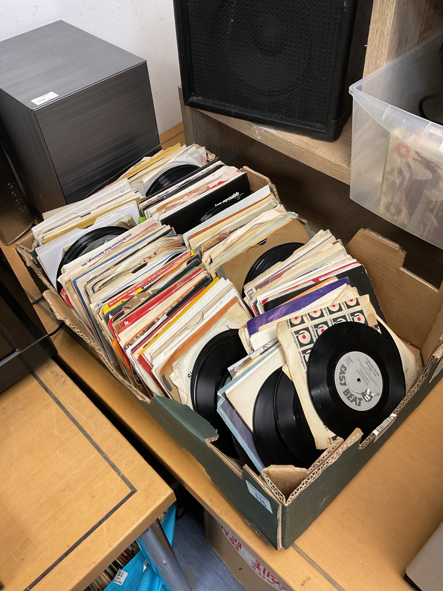 115 Collection of 7” single vinyl records