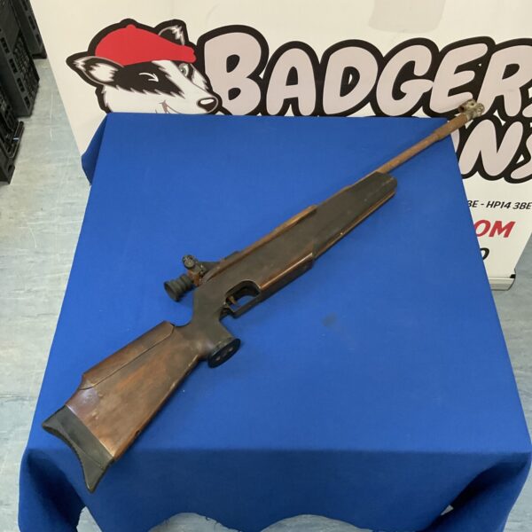 Vintage feinworkbau air rifle for restoration, classic target shooting.