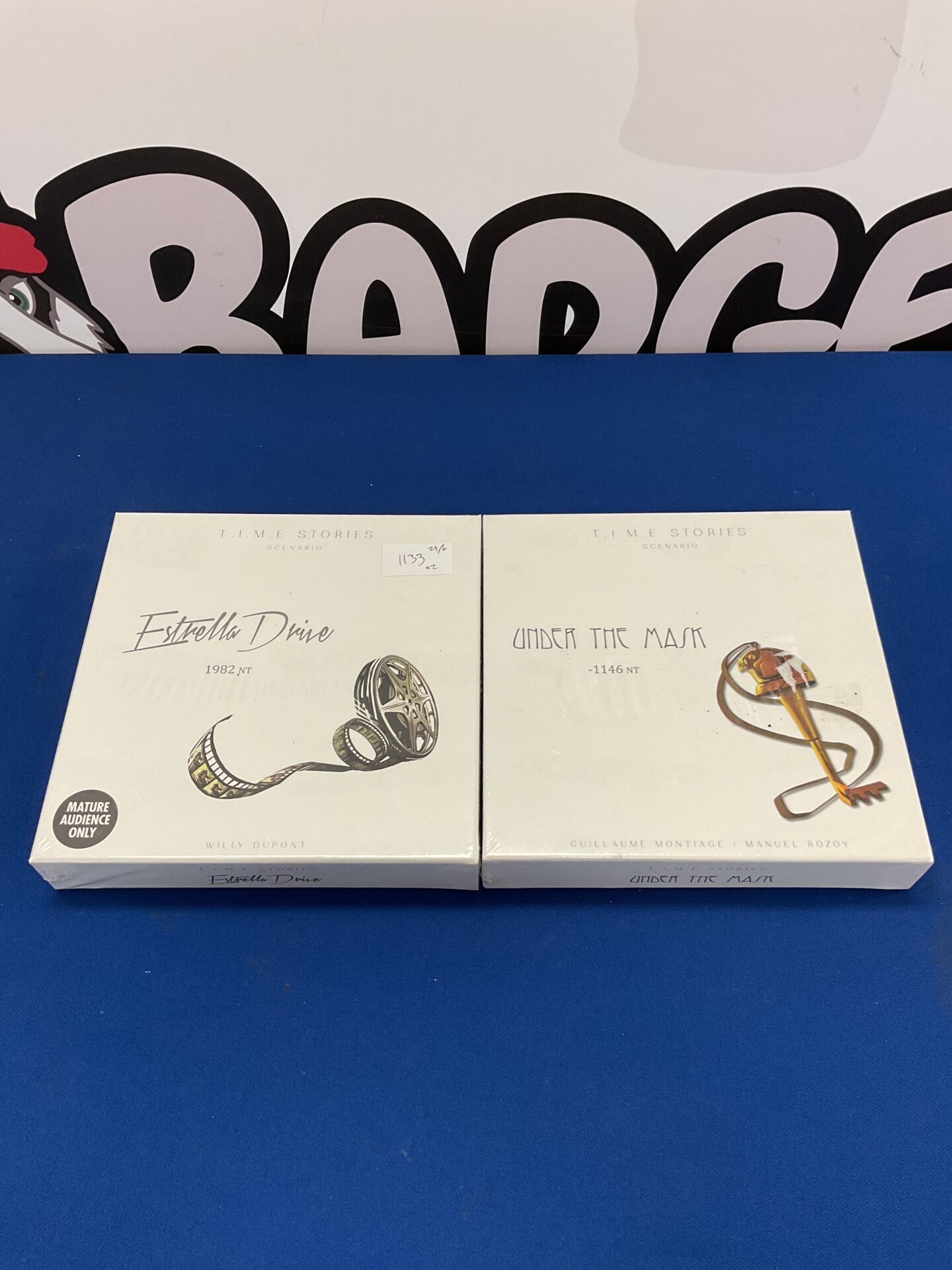 328 Time stories scenario games including estrella drive & under the mask