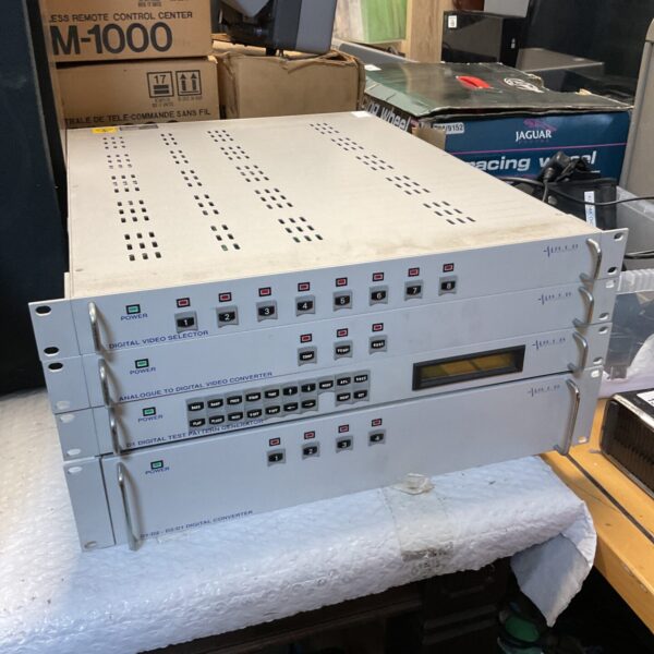 Vintage digital video selector and D1 test pattern generator unit.