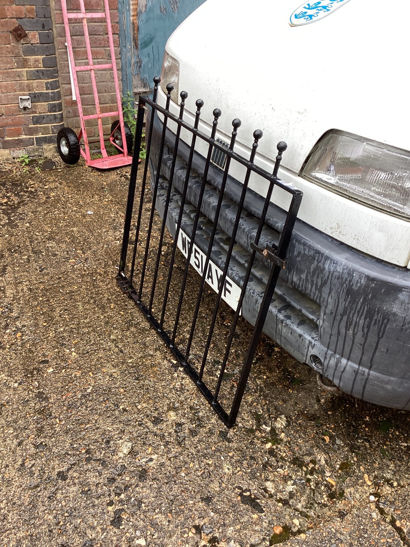 1011 Metal Garden Gate 3’6”