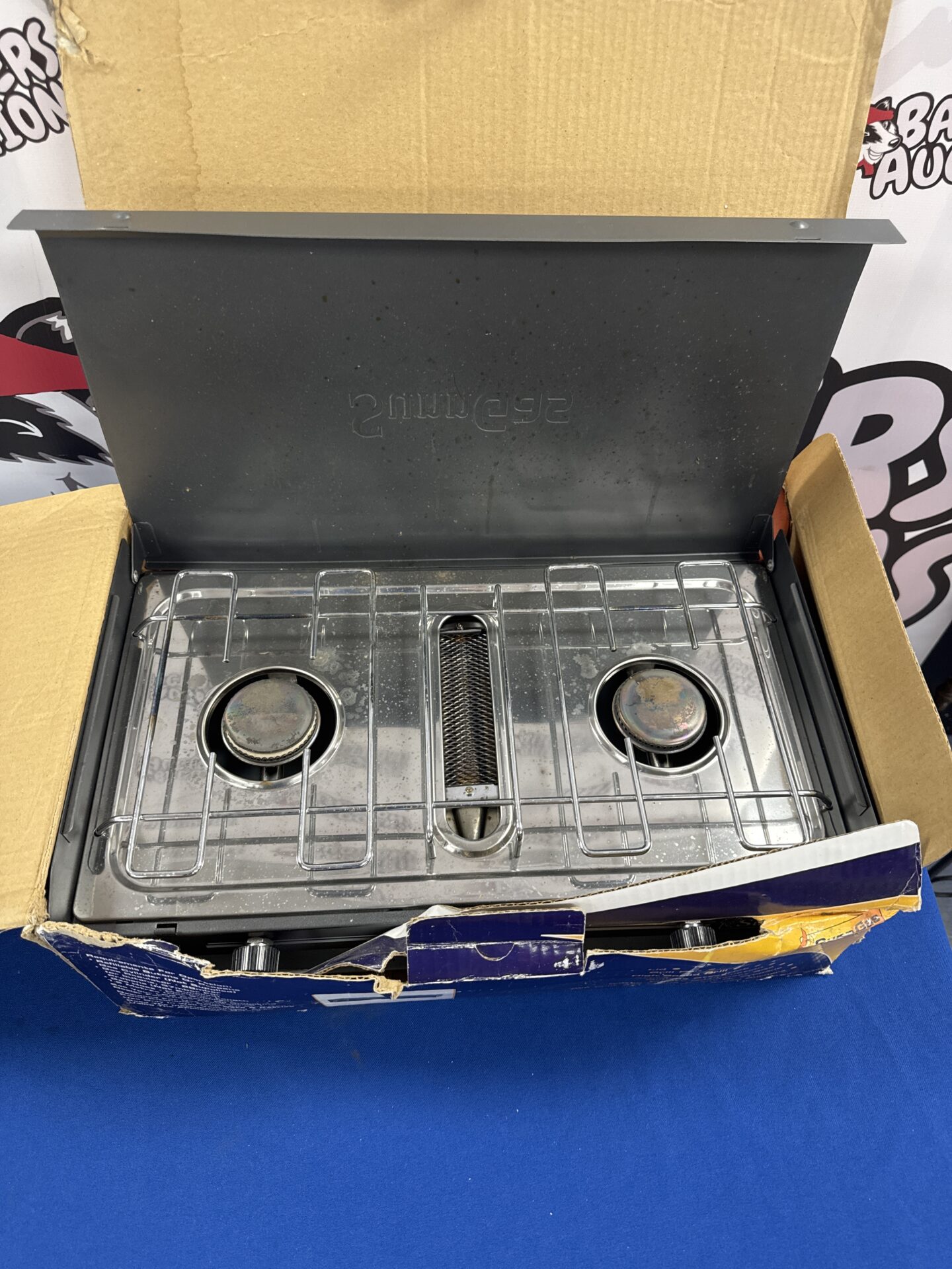 884 Sunngas double chef twin gas cooker