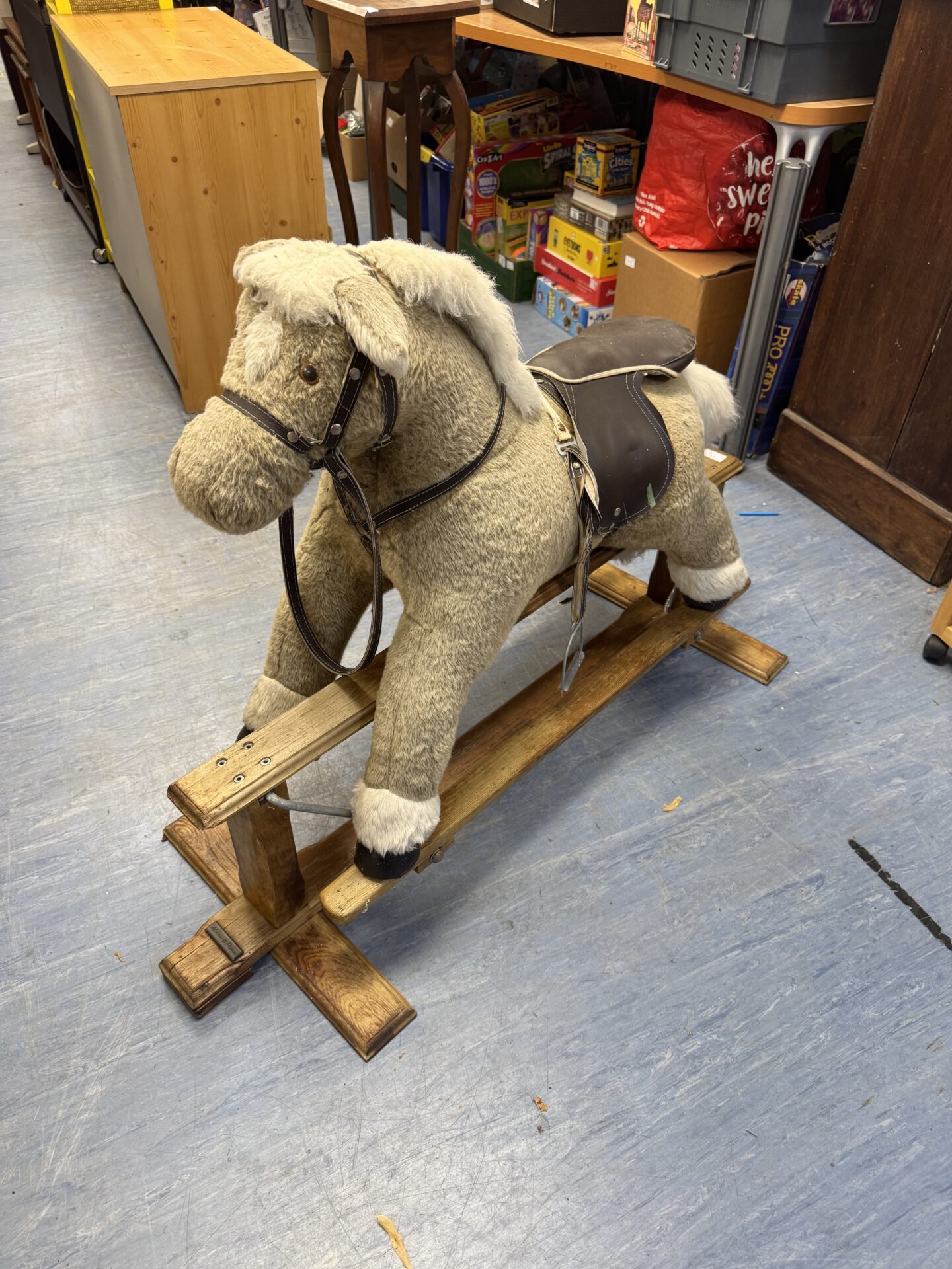 987 Vintage mamas & papas rocking horse