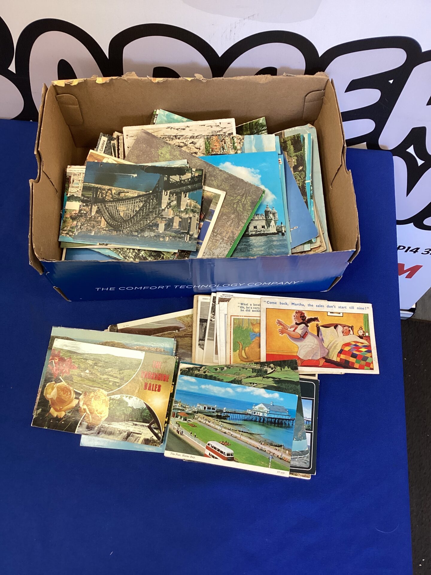 296 Large collection of post cards