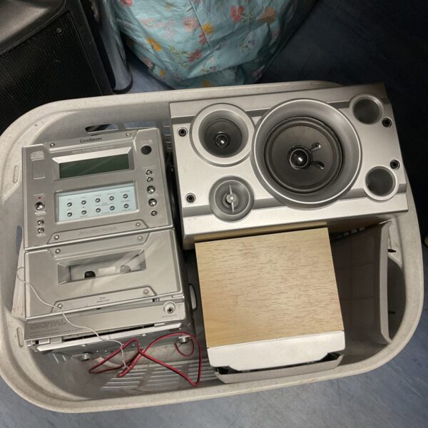 Vintage Goodmans MS70 micro hifi system with CD and cassette player.