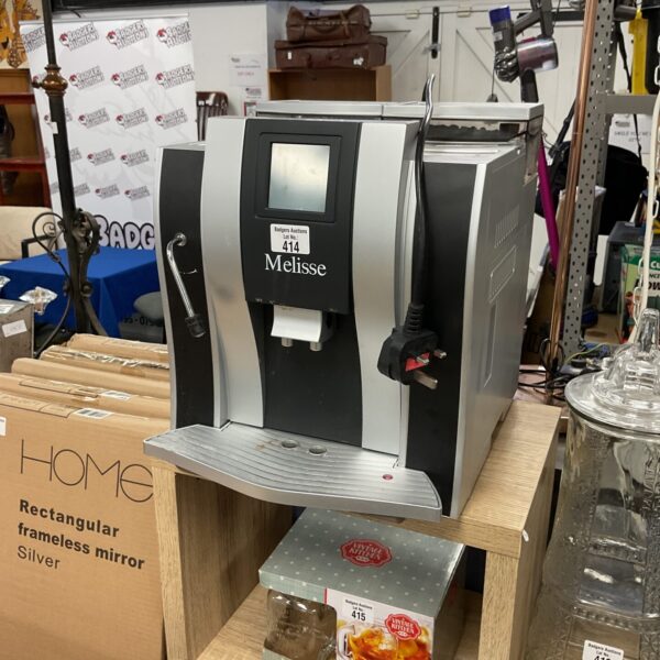 Vintage Melisse Grand Cema coffee machine in used condition.