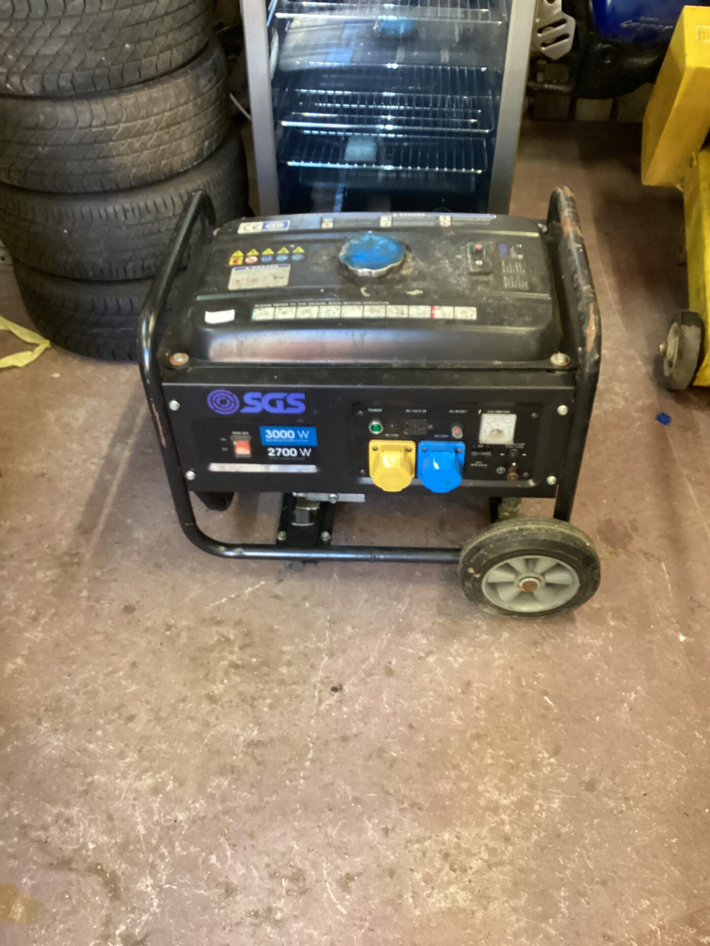 1117 SGS 300w Petrol Generator Working but needs service