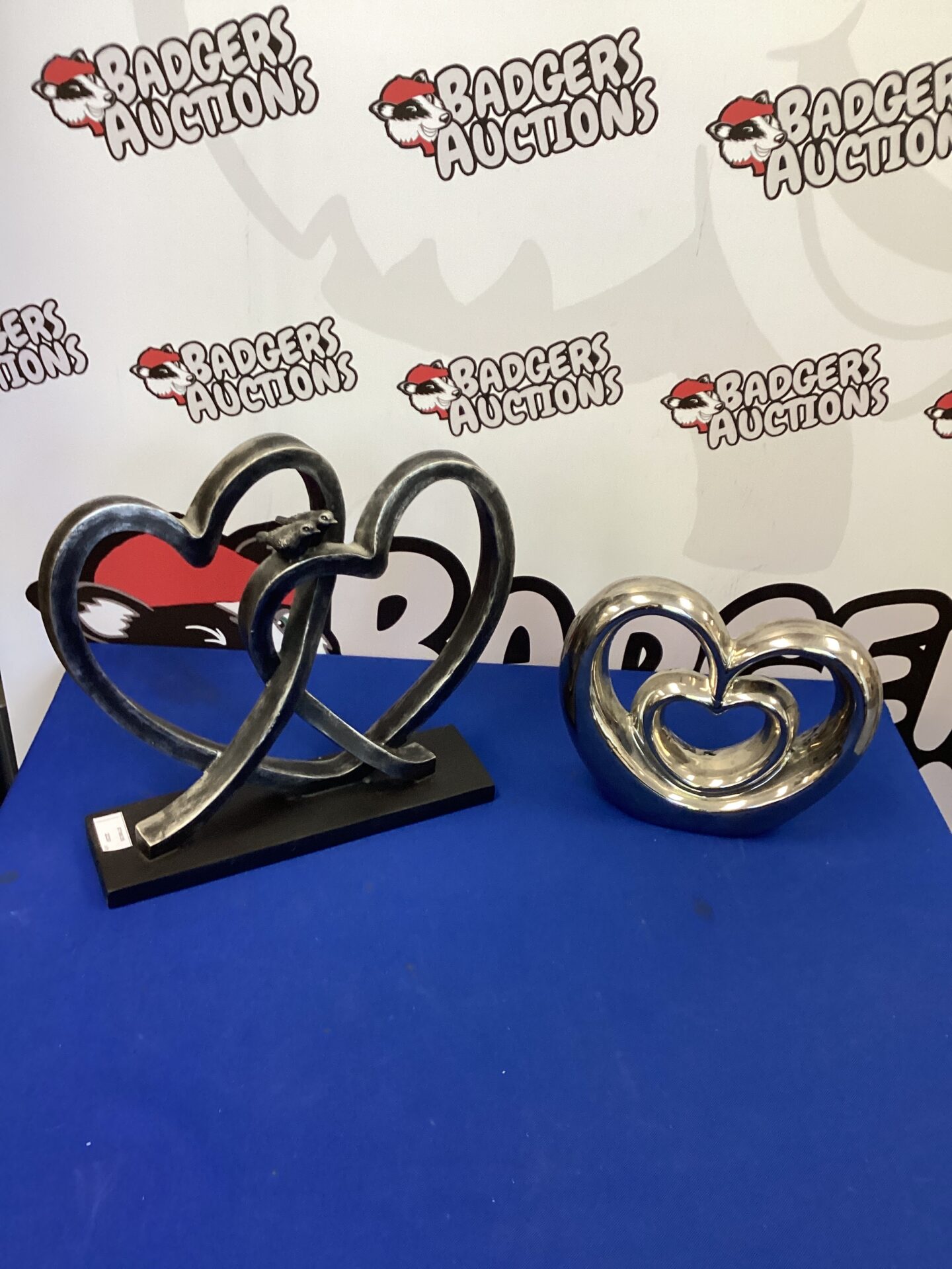 275 Two Heart Works of Art