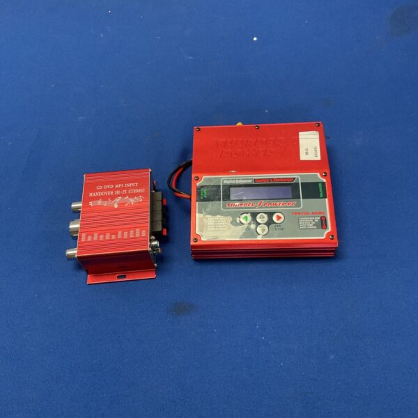 Thunder Power digital balancer with CD, DVD, and MP3 inputs.