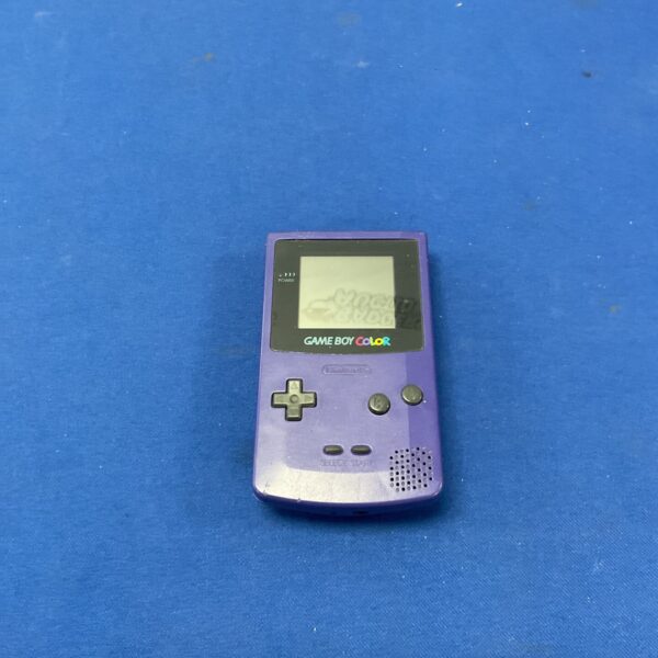 Grape purple Nintendo Game Boy Colour handheld console.