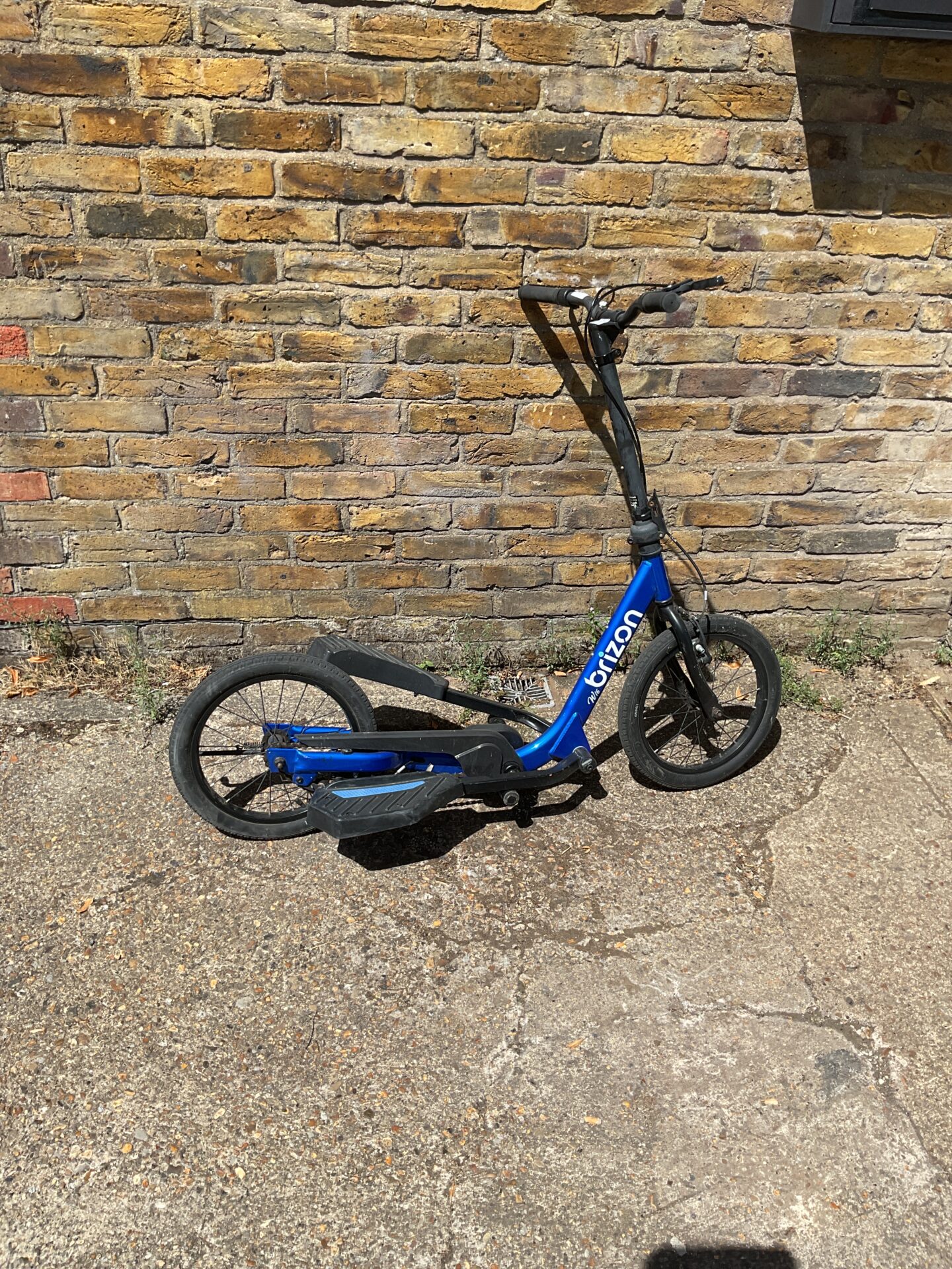 1027 Brizon stepwing wingflyer w16 folding stepper bike