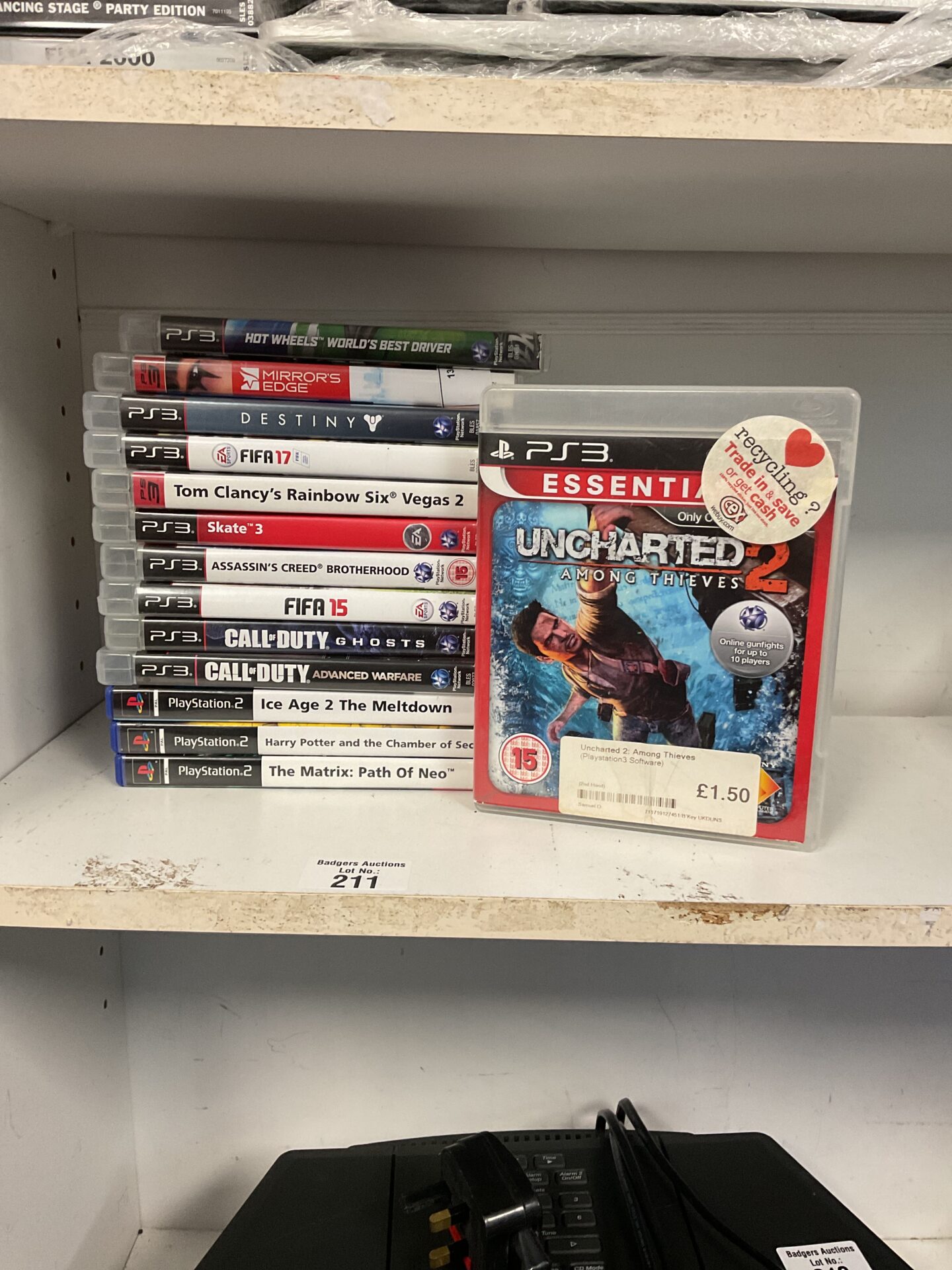 211 Mixed playstation 2 and 3 games incl. fifa, call of duty, destiny, assassins creed